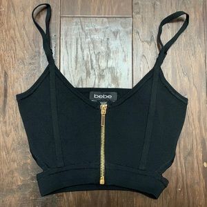 Bebe crop top